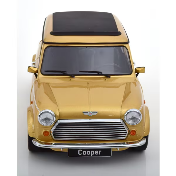 KK Scale KKDC120076L - 1/12 Mini Cooper Sunroof Gold Metallic Left-Hand Drive