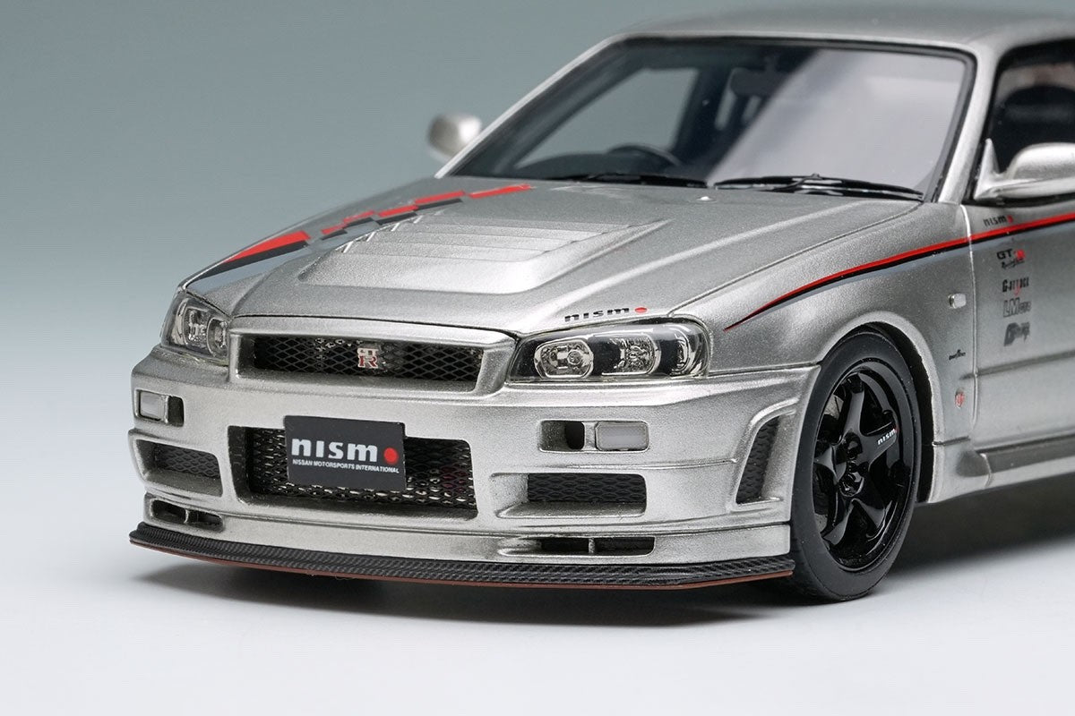 Make Up EIDOLON EM791 1/43 Nismo R34 GT-R Z-tune Prototype TAS 2001 Silver