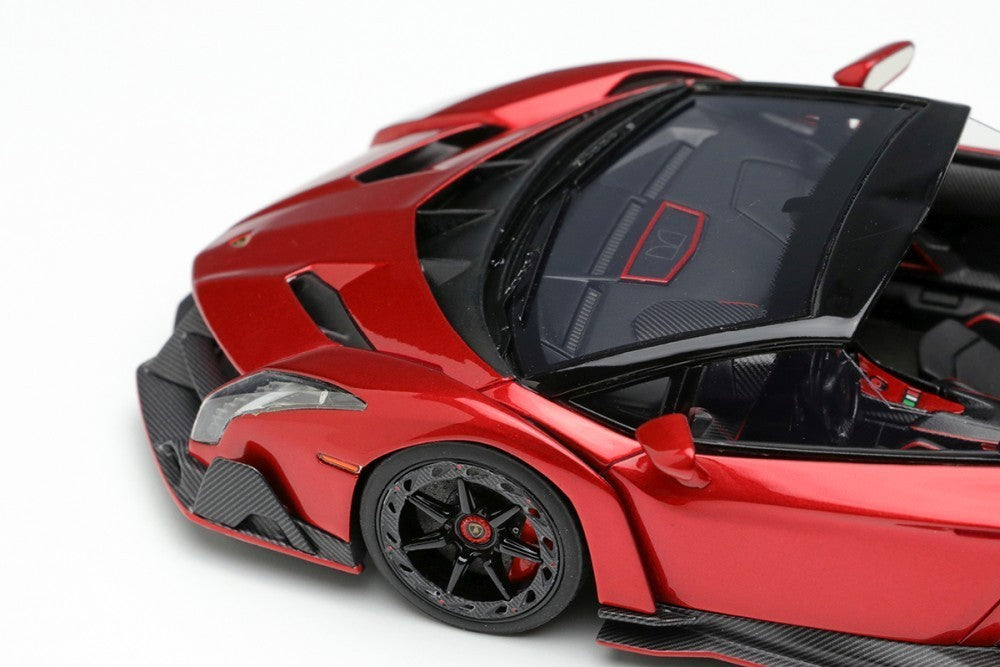 EIDOLON EM451A 1/43 Lamborghini Veneno Roadster 2015 Red Resin