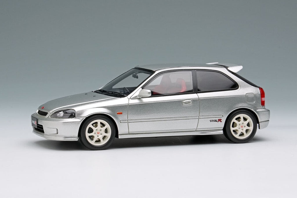 Make Up Eidolon EM481C 1/43 Honda Civic Type R EK9 1998 Vogue Silver Metallic