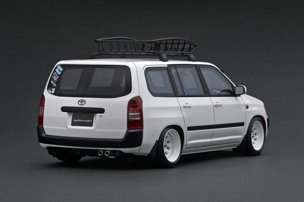 Ignition Model IG1646 1/18 Toyota Probox GL NCP51V Shakotan White Resin