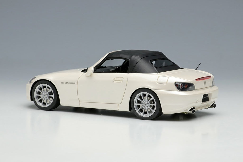 Make Up EIDOLON EM677B 1/43 Honda S2000 AP2 2005 Platinum White Pearl