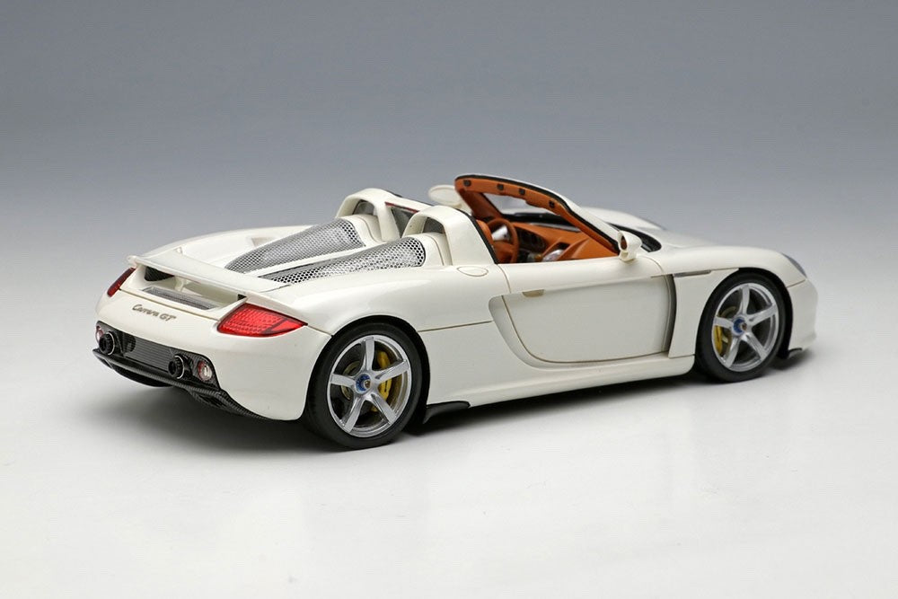 Make Up EIDOLON EM566B 1/43 Porsche Carrera GT 2004 White Resin Model Car