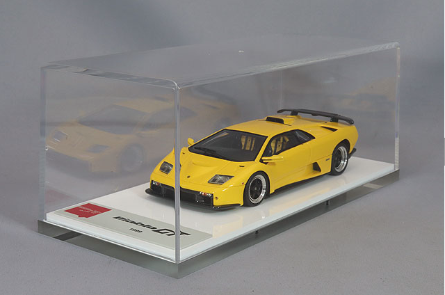 Make Up EIDOLON EM782F 1/43 Lamborghini Diablo GT 1999 Giallo Corona Resin