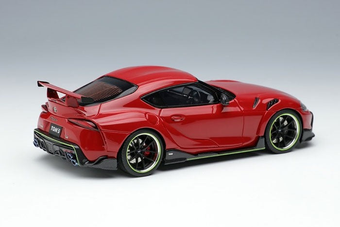 EIDOLON EM595E 1/43 TOM'S GR Supra 2020 Prominens Red Limited 50pcs