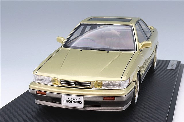 Ignition Model IG3816 1/18 Nissan Leopard Ultima F31 Gold/Silver Resin