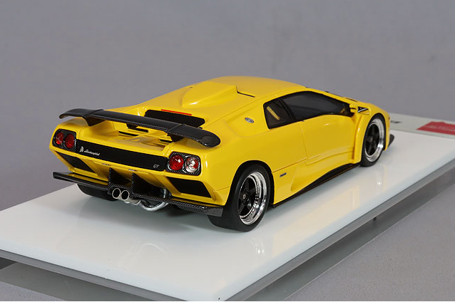 Make Up EIDOLON EM782F 1/43 Lamborghini Diablo GT 1999 Giallo Corona Resin