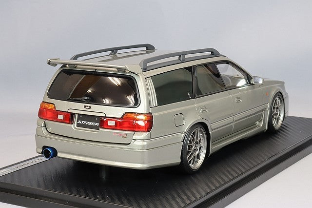 Ignition Model IG2888 1/18 Nissan Stagea 260RS WGNC34 GT-R Engine Silver