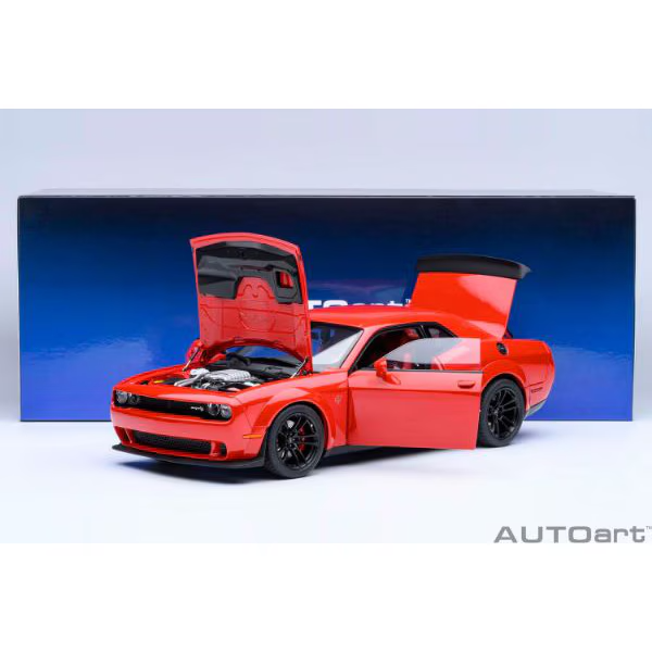 AUTOart 71764 1/18 Dodge Challenger SRT Jailbreak 2022 TorRed Diecast