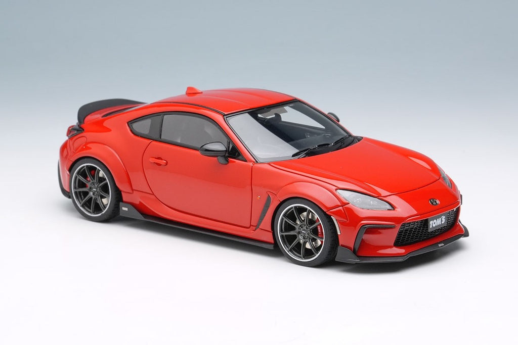 EIDOLON EM725F 1/43 Toyota TOM'S GR86 Wide Body 2022 Spark Red Resin 50pcs