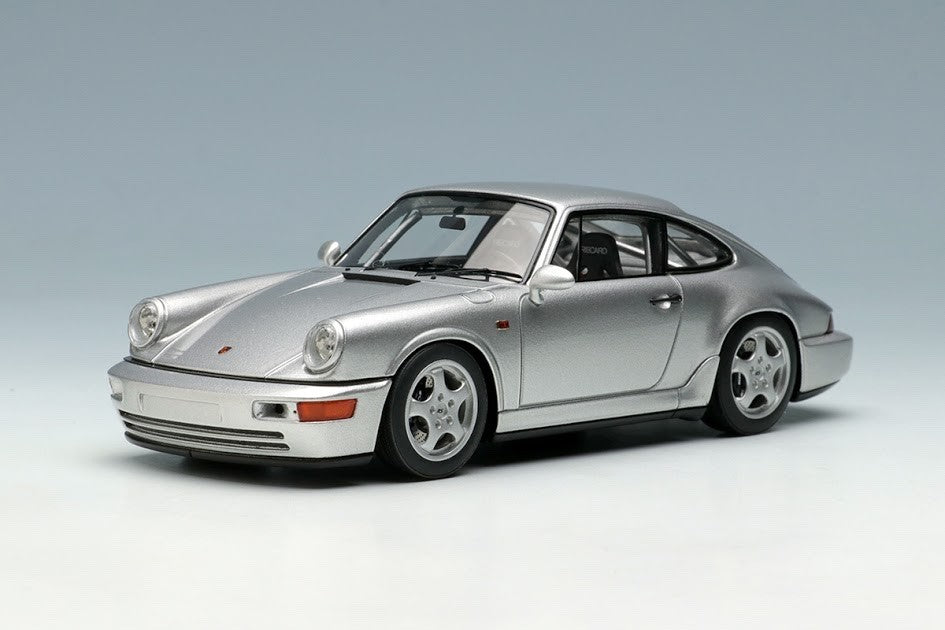 MakeUP VISION VM142D 1/43 Porsche 911 964 Carrera RS NGT Silver 1992