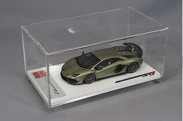 EIDOLON EM513I 1/43 Lamborghini Aventador SVJ 2018 Nireo Wheel Verde Draco