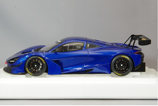 AUTOart Aa81970 1/18 McLaren 720S GT3 Race Car 2018 Metallic Blue