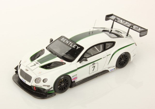 Looksmart LSBT04 1/43 Bentley Continental GT3 2013 Gulf 12 Hours Debut Resin