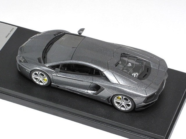 Looksmart LS384C 1/43 Lamborghini Aventador LP700-4 2011 Grigio Estoque Grey