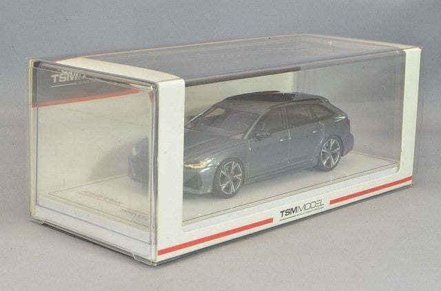 TSM TSM430536 1/43 Audi RS6 Avant Daytona Gray Resin