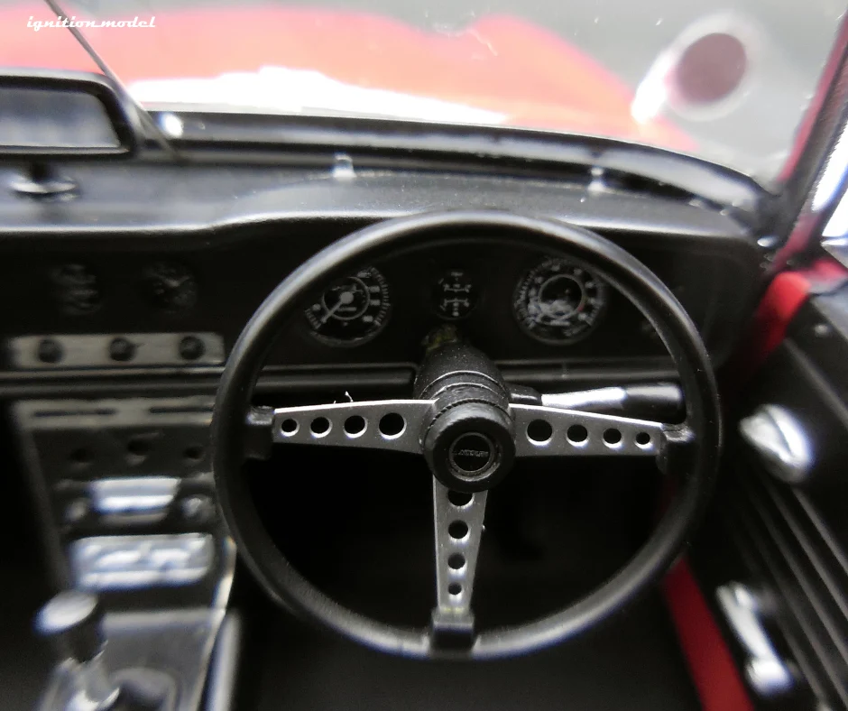 Ignition Model IG2710 1/18 Datsun Fairlady 2000 SR311 Roadster Burgundy Red