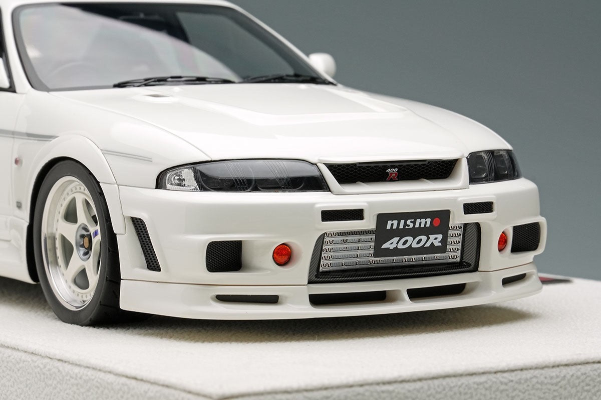 EIDOLON EML102D 1/18 Nissan Skyline GT-R NISMO 400R 1996 White Resin
