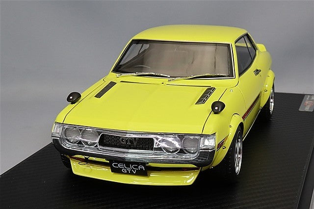 Ignition Model IG3688 1/18 Toyota Celica 1600GTV TA22 Watanabe Yellow Resin