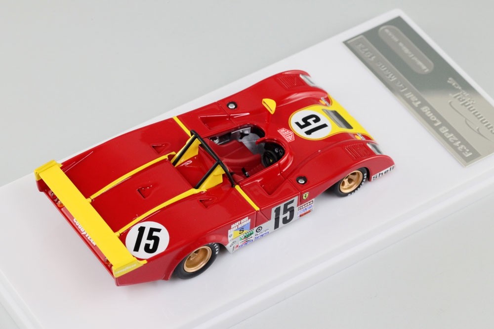 Tecno Model TM43-04A 1/43 Ferrari 312 PB #15 Le Mans 1973 Ickx Redman Resin