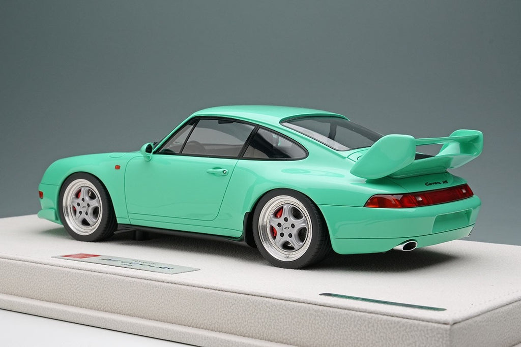 Make Up EIDOLON EML095I 1/18 Porsche 911 993 Carrera RS 1995 Japan Mint Green