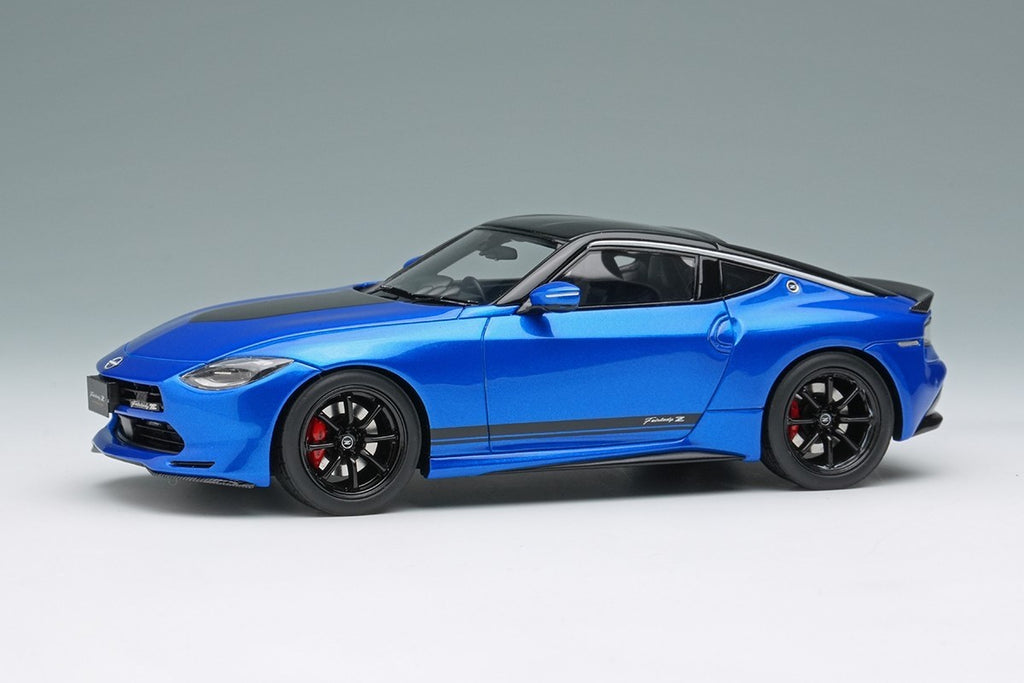 Make Up EIDOLON EM735C 1/43 Nissan Z Customized Edition Seiran Blue Black