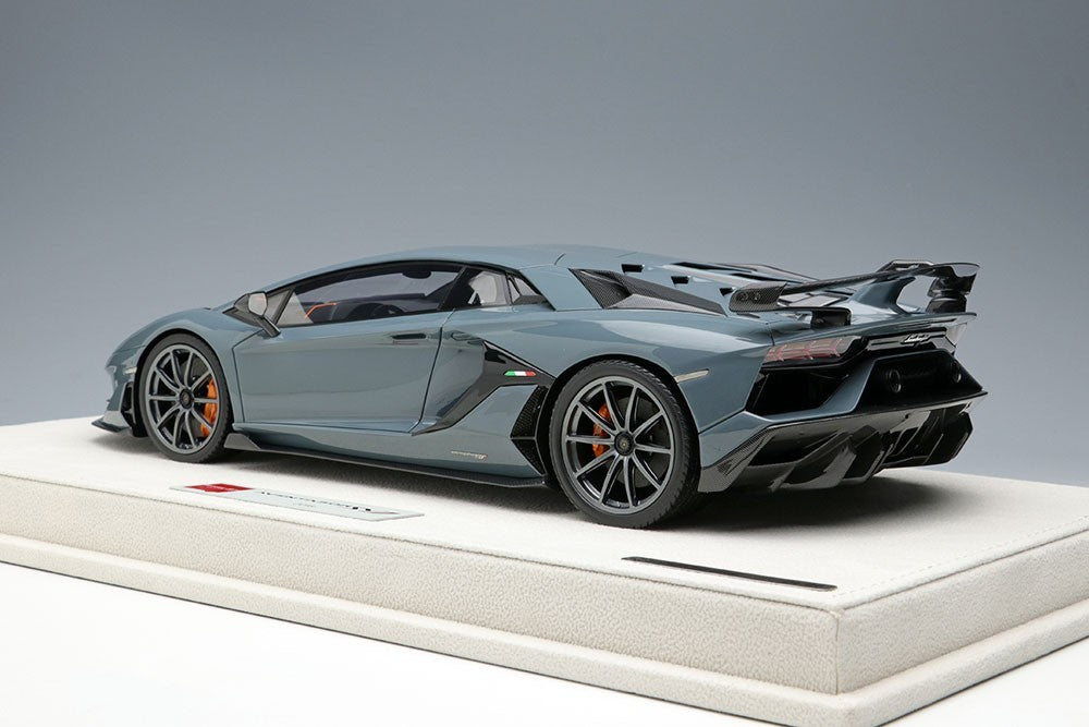 EIDOLON EML026A 1/18 Lamborghini Aventador SVJ 2018 (Nireo wheel) Grigio Telesto