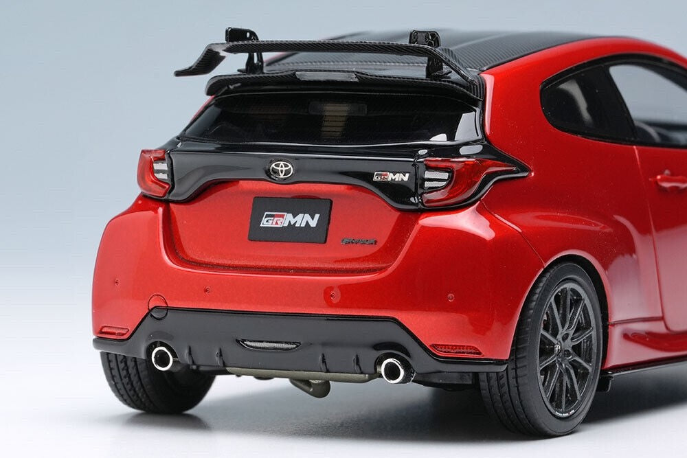 Make Up EIDOLON EM656D 1/43 Toyota GRMN Yaris Circuit Package 2022 EmotionalRed2