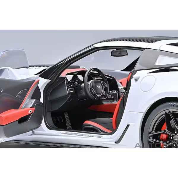 AUTOart 71277 1/18 Chevrolet Corvette C7 ZR1 Gray Metallic Die-cast Model Car