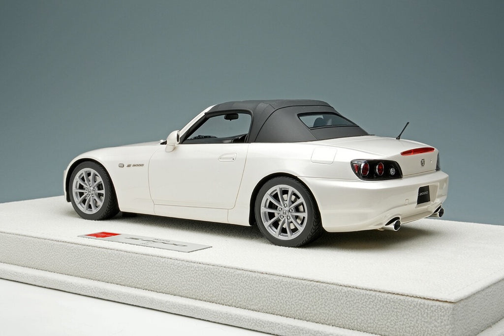 Make Up EIDOLON EML118B 1/18 Honda S2000 AP2 2005 Platinum White Pearl