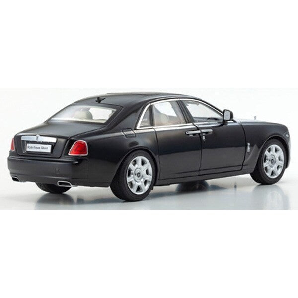 Kyosho Rolls-Royce Ghost 1/18 Die-Cast Black & Silver Model Car KS08802BKS2 NEW