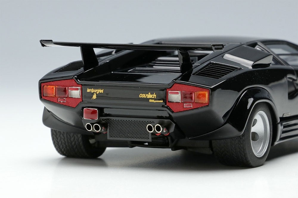 Make Up EIDOLON EM652G 1/43 Lamborghini Countach LP5000 QV 1988 Black