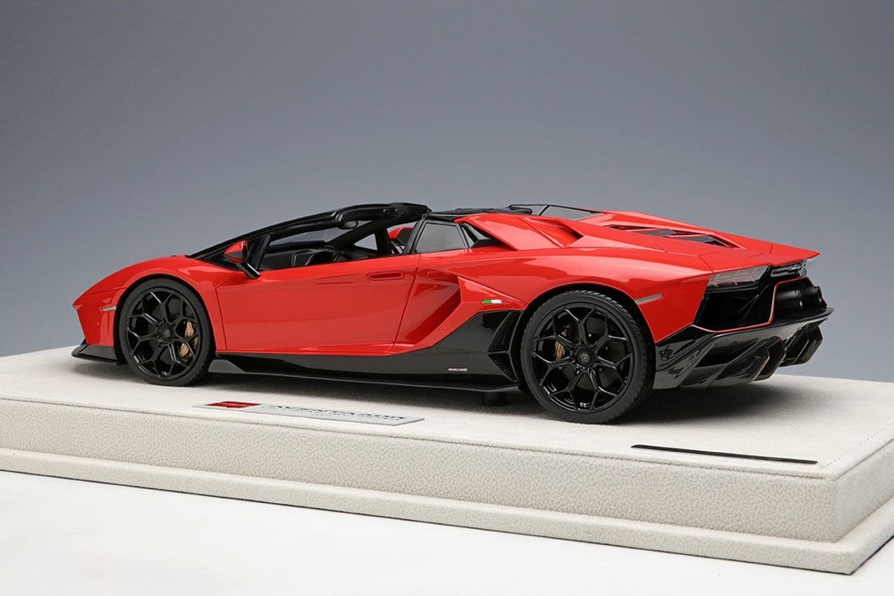 EIDOLON EML064B 1/18 Lamborghini Aventador LP780-4 Ultimae 2021 Rosso Mars Resin