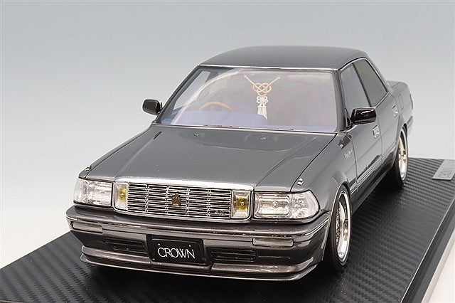 Ignition Model IG3738 1/18 Toyota Crown Royal Saloon G 130 Gray Resin