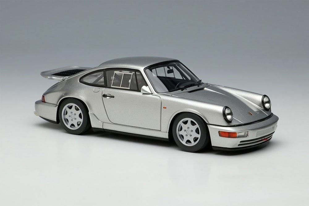 Make Up VISION VM164D 1/43 Porsche 911 964 Carrera 4 Lightweight 1990 Silver