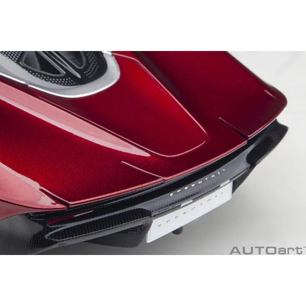 AUTOart 76087 1/18 McLaren Speedtail Metallic Red Die-Cast Model Car