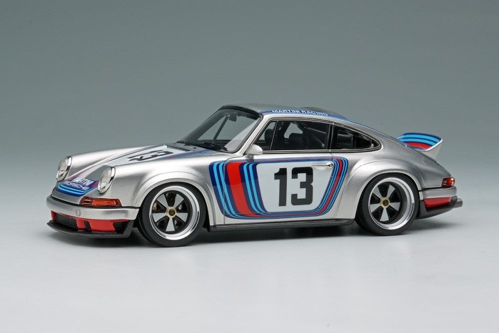 EIDOLON EM427W 1/43 Porsche Singer DLS 2022 Martini Stripe Resin