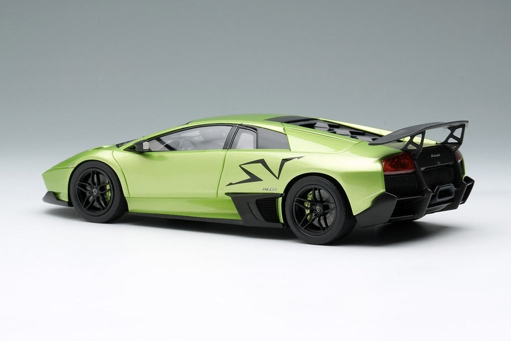 EIDOLON EM336F 1/43 Lamborghini Murcielago LP670-4 SV 2009 Pearl Green Resin Car