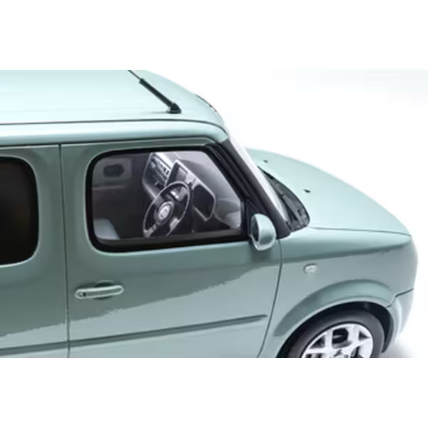 Kyosho KSR18060AM - 1/18 Nissan Cube Aqua Mint [Resin Cast Mini Car]