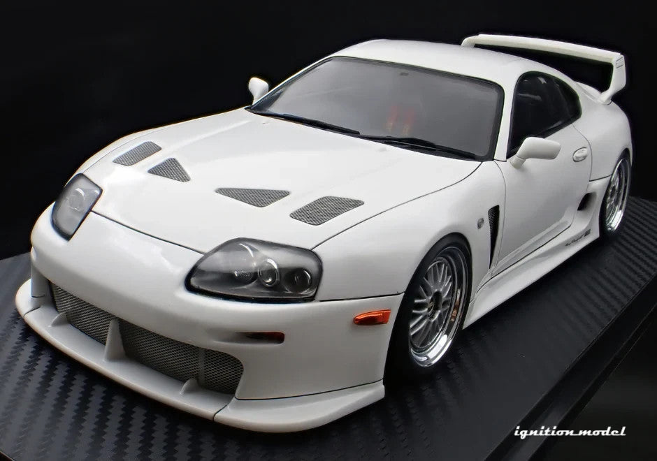 Ignition Model IG3597 1/18 Toyota Supra A80 TRD 3000GT White Resin