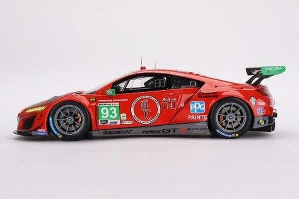 Top Speed TS0497 1/18 Acura NSX GT3 EVO22 2023 Daytona 24H #93 Racers Edge Resin