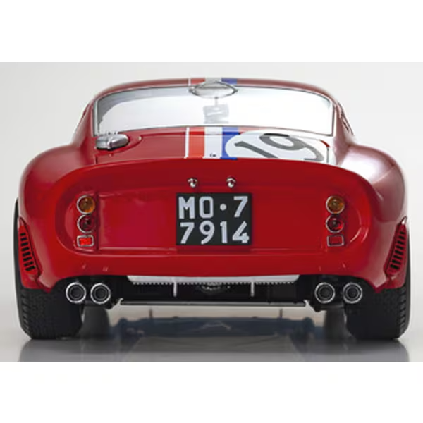 Kyosho KS08438A 1/18 Ferrari 250 GTO 1962 Le Mans #19 Diecast Model Car
