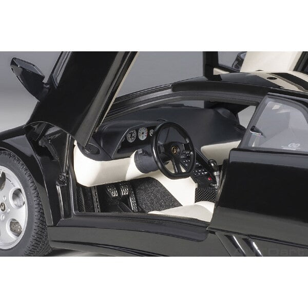 AUTOart 79159 1/18 Lamborghini Diablo SE30 Deep Black Metallic Die-Cast Model