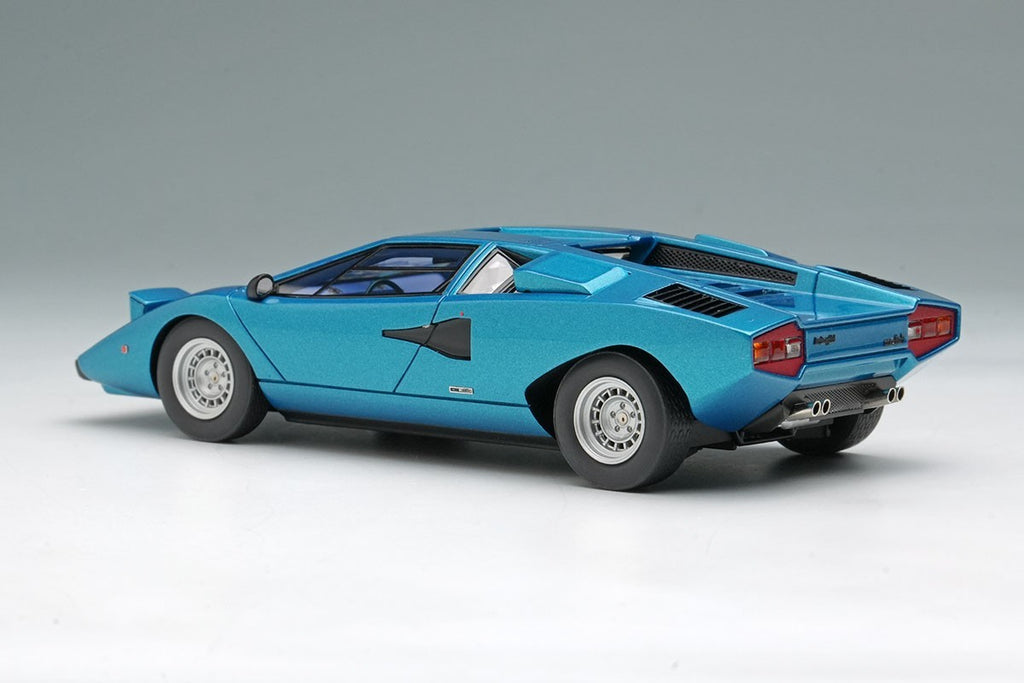 Make Up EIDOLON EM822C 1/43 Lamborghini Countach LP400 1974 Blue Resin
