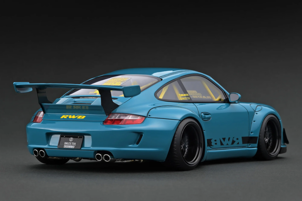 Ignition Model IG3249 1/18 RWB Porsche 911 997 Rauh-Welt WORK Green Resin