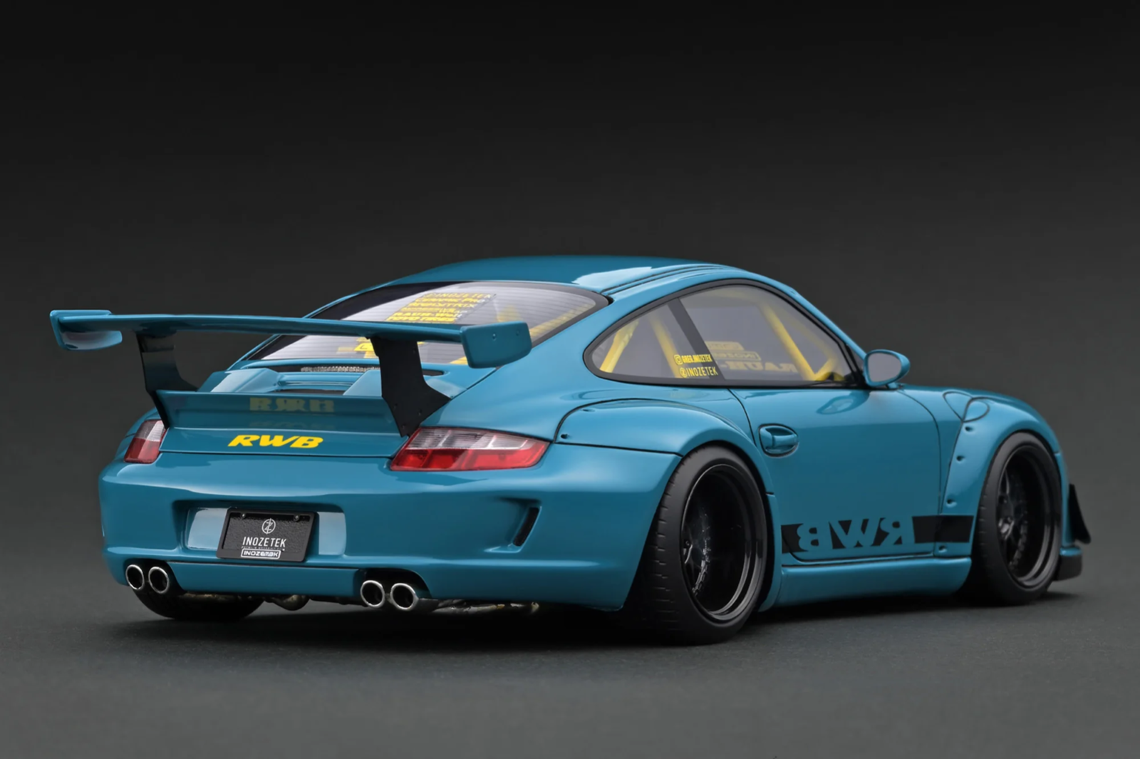 Ignition Model IG3249 1/18 RWB Porsche 911 997 Rauh-Welt WORK Green Resin