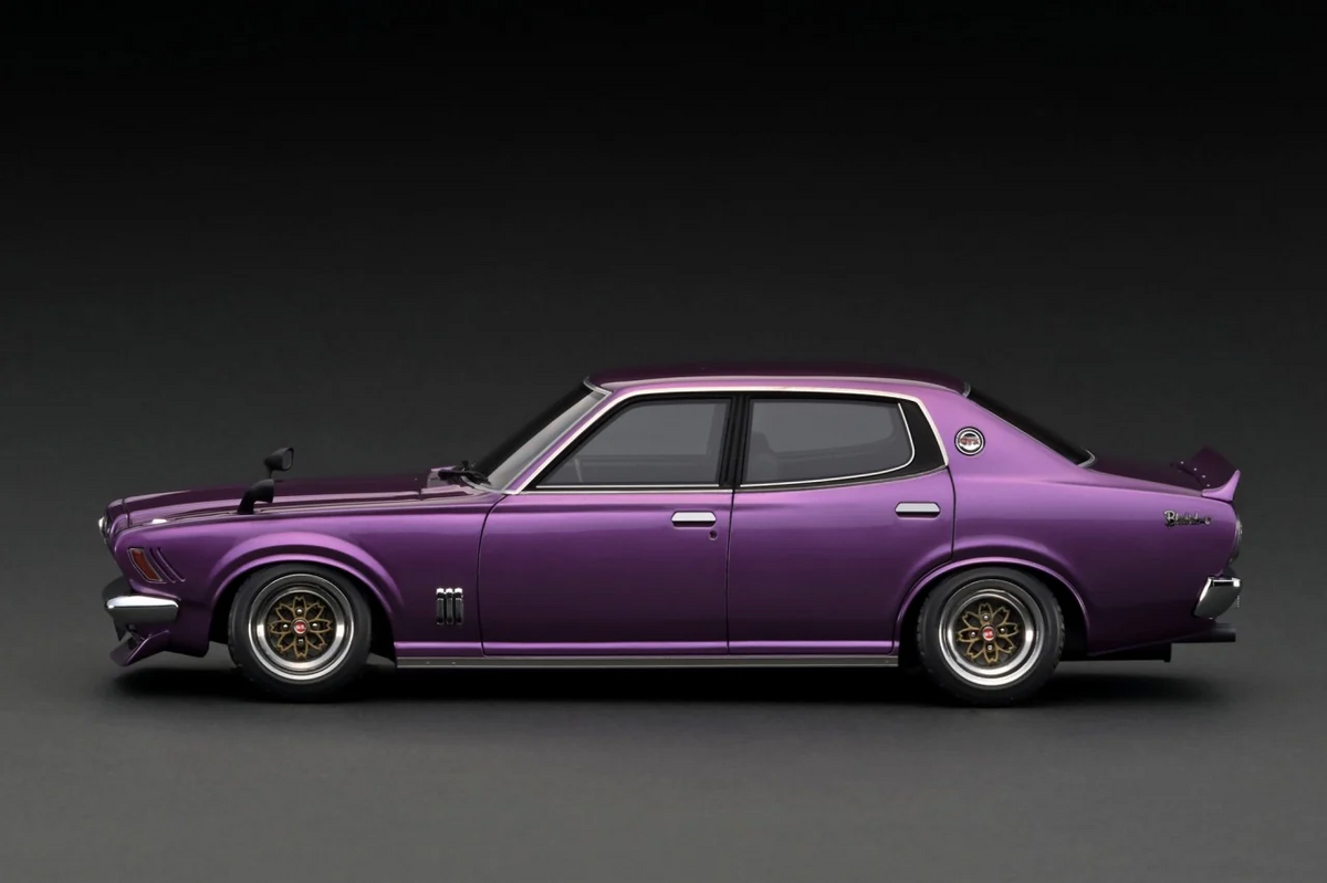 Ignition Model IG3171 1/18 Nissan Bluebird U 2000GTX G610 Datsun 610 Purple