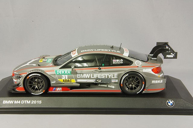 BMW 80432412367 1/18 BMW M4 DTM 2015 #31 Lifestyle Die-cast
