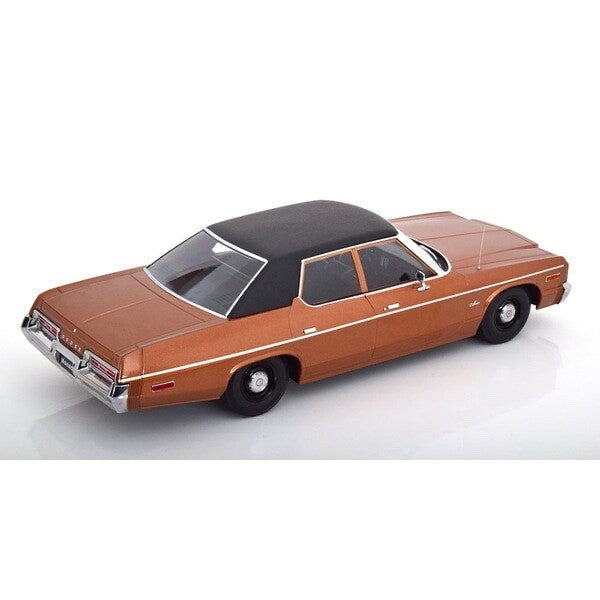KK Scale KKDC181123 1/18 Dodge Monaco 1974 Vinyl Roof Brown/Black Diecast