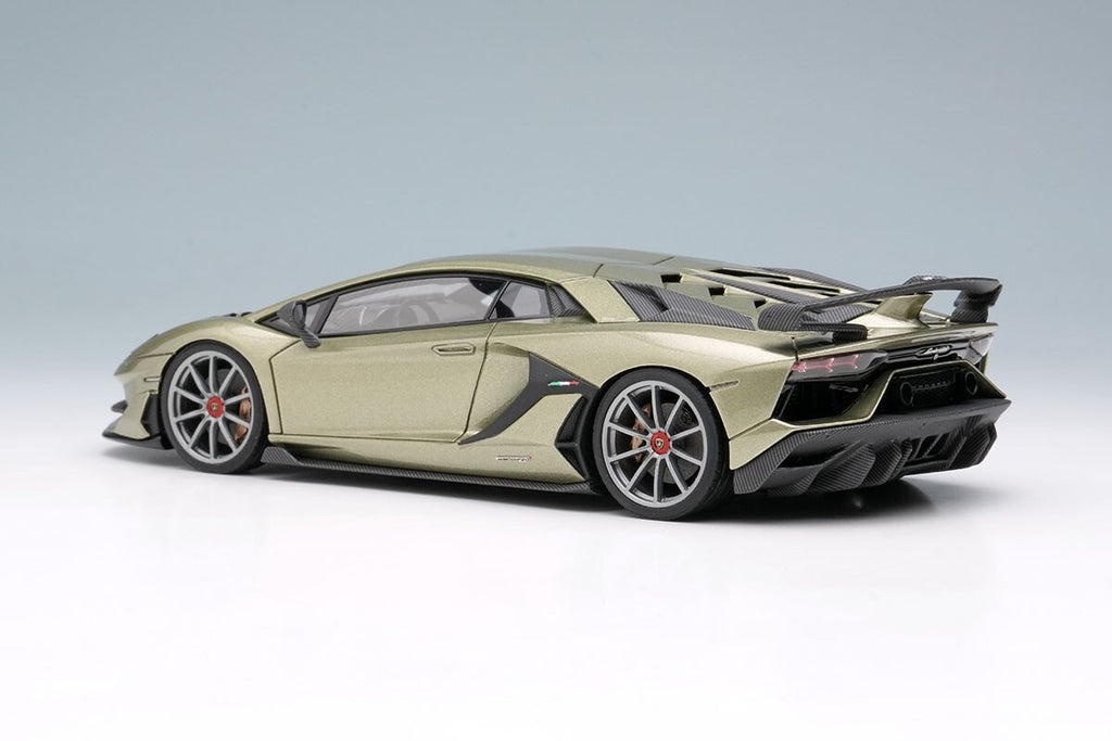EIDOLON EM513I 1/43 Lamborghini Aventador SVJ 2018 Nireo Wheel Verde Draco